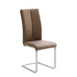 Pharao24 Freischwingerstuhl Karim> Lederstühle|Freischwinger