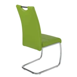 Lederstühle|Freischwinger*Pharao24 Freischwingerstuhl Romanca