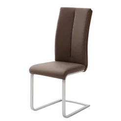 Pharao24 Freischwingerstuhl Set Finlay> Lederstühle|Freischwinger