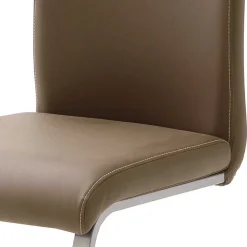 Lederstühle|Freischwinger*Pharao24 Freischwingerstuhl Set Rommino