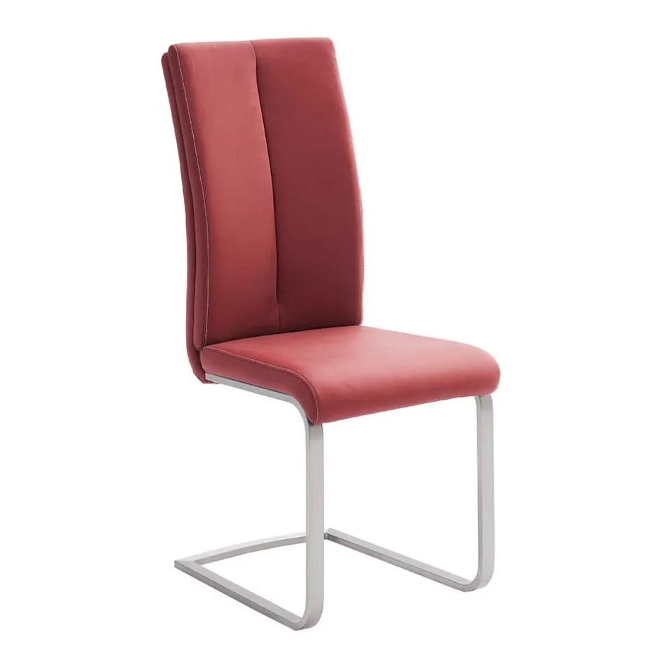 Lederstühle|Polsterstühle*Pharao24 Freischwingerstuhl Vanencia