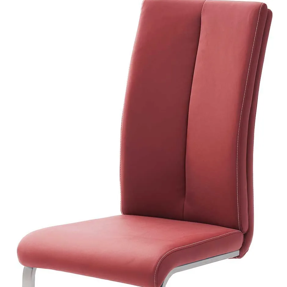 Lederstühle|Polsterstühle*Pharao24 Freischwingerstuhl Vanencia