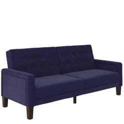 Pharao24 Funktions Sofa Blau Ellos> 3 Sitzer Sofa|Schlafsofas