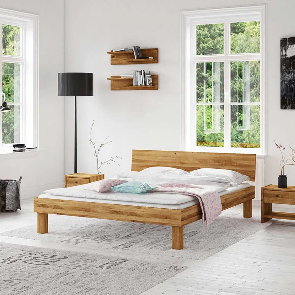 Doppelbetten|Massivholzbetten*Pharao24 Futonbettgestell Sadarian