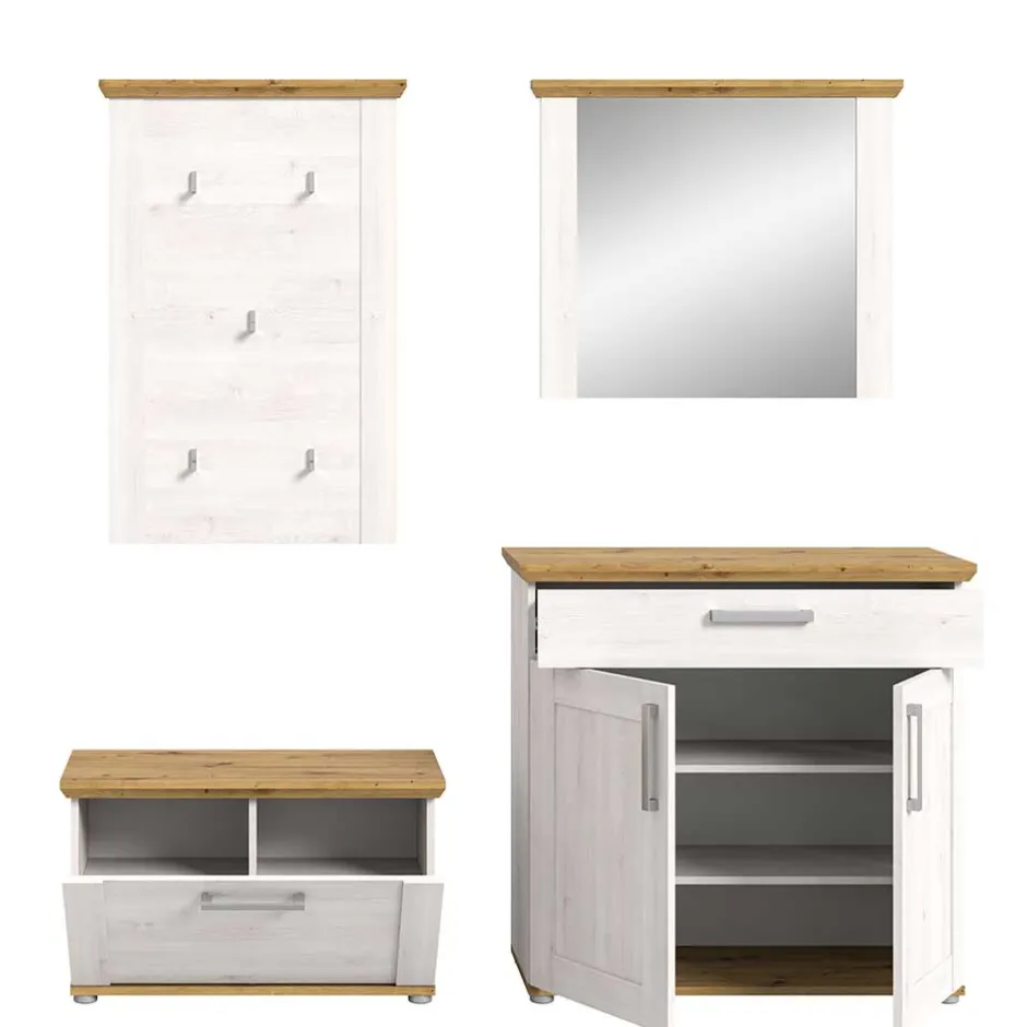 Garderobensets*Pharao24 Garderoben Set Simple