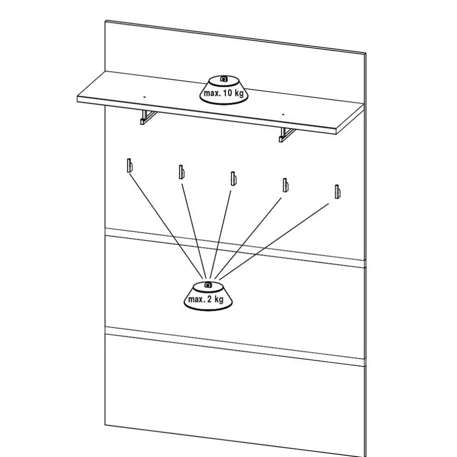 Garderobensets*Pharao24 Garderoben Set Sveralda