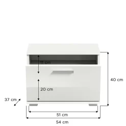 Garderobenbänke*Pharao24 Garderoben Sitzbank Ampiano
