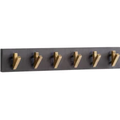 Pharao24 Garderobenhakenleiste Mexico> Wandgarderoben|Massivholz Garderoben