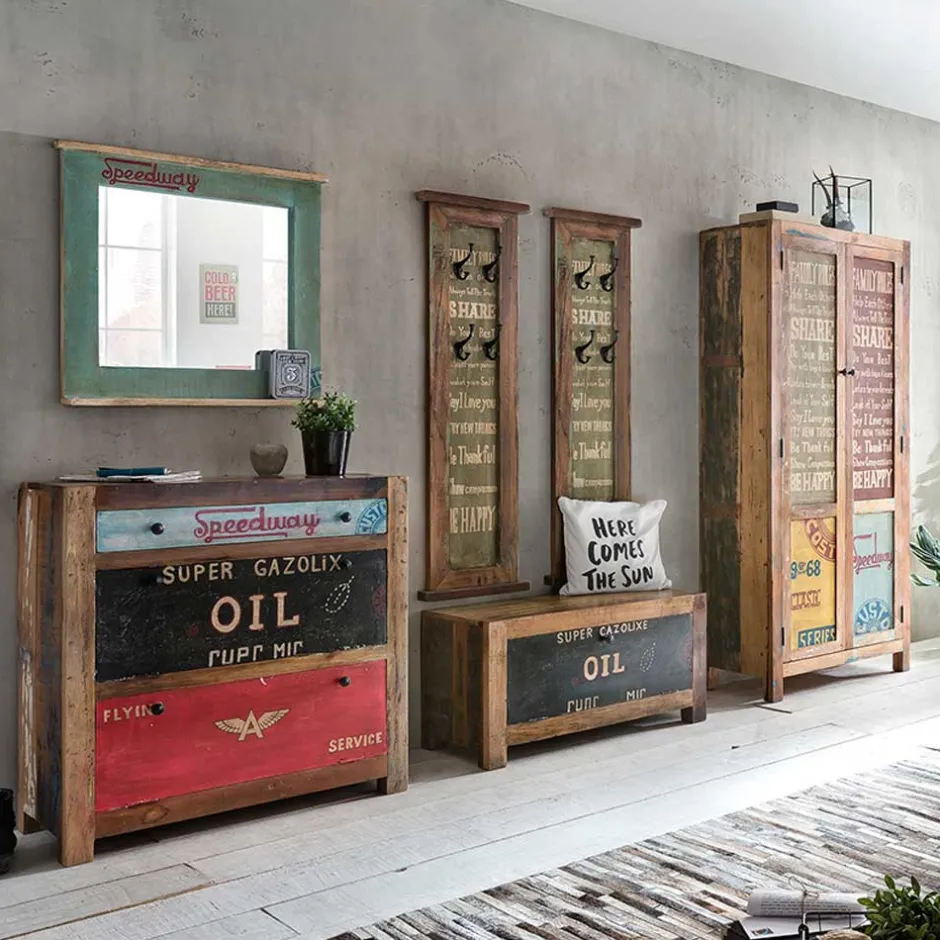 Garderobensets*Pharao24 Garderobenkombination Petrolia