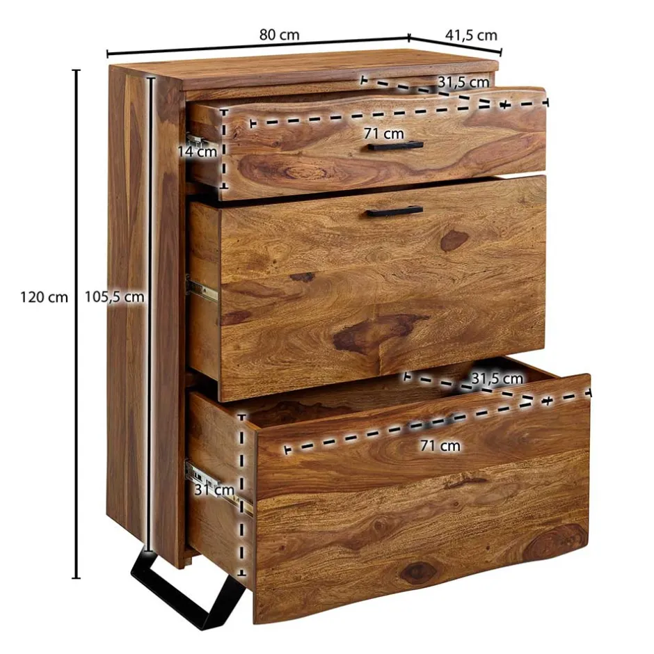 Flurkommoden|Schlafzimmerkommoden*Pharao24 Garderobenkommode Ulma