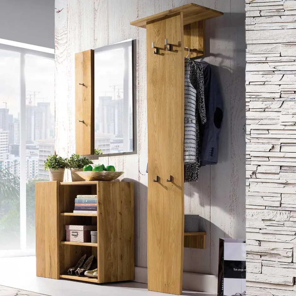 Pharao24 Garderobenpaneel Foresta> Massivholz Garderoben|Garderoben Paneele