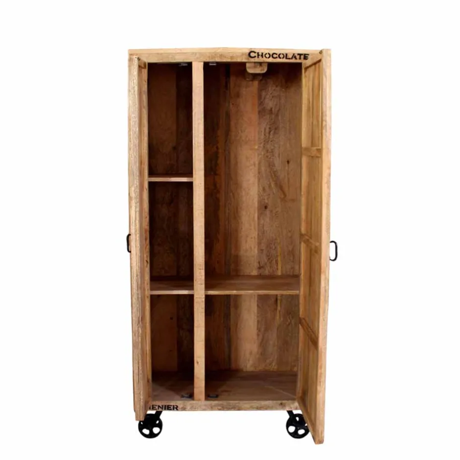 Pharao24 Garderobenschrank Brave> Massivholz Schränke|Dielenschränke