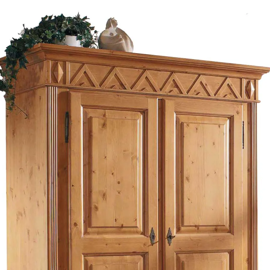 Pharao24 Garderobenschrank Estetica> Massivholzmöbel|Dielenschränke