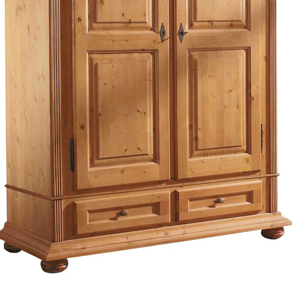 Pharao24 Garderobenschrank Estetica> Massivholzmöbel|Dielenschränke