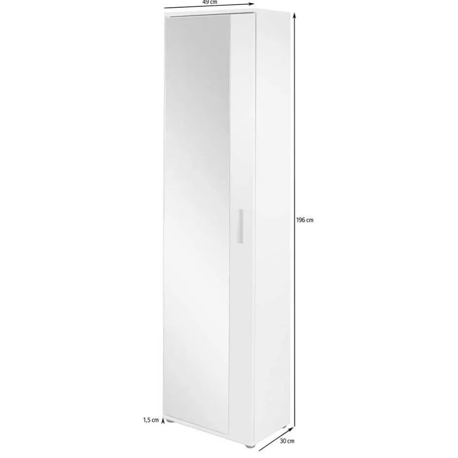 Pharao24 Garderobenschrank Mazira> Dielenschränke