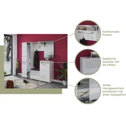 Pharao24 Garderobenschuhschrank Patros><noscript><img width=