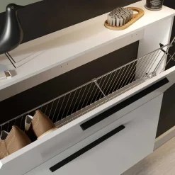 Schuhkipper|Schuhschränke*Pharao24 Garderobenschuhschrank Round