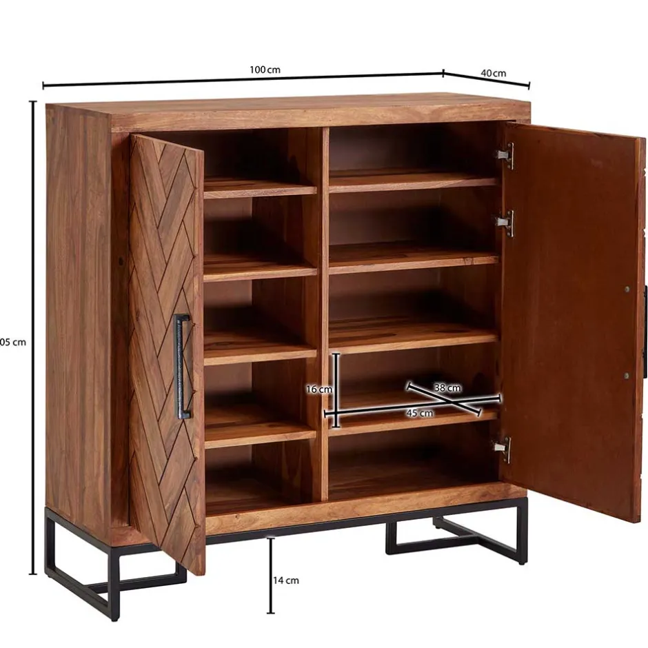 Pharao24 Garderobenschuhschrank Ulma> Schuhschränke