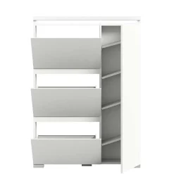 Pharao24 Garderobenschuhschrank weiß Filicudio><noscript><img width=