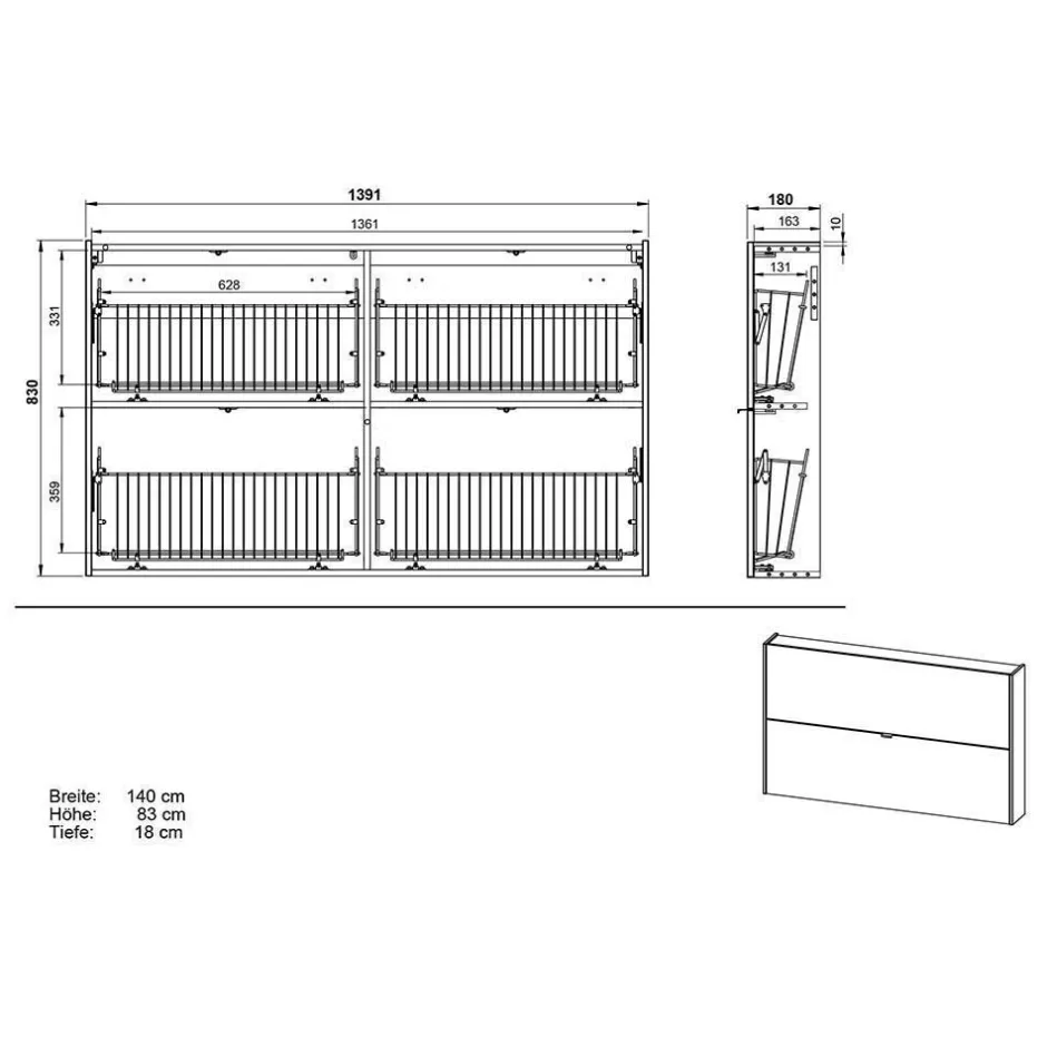 Garderobensets*Pharao24 Garderobenset Livanov