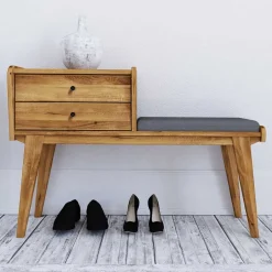 Garderobenbänke*Pharao24 Garderobensitzbank Carilla