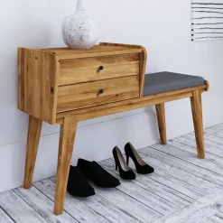 Garderobenbänke*Pharao24 Garderobensitzbank Carilla