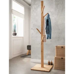 Pharao24 Garderobenständer Cafelonia> Kleiderständer|Massivholz Garderoben