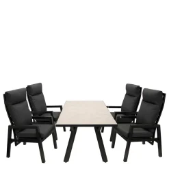 Pharao24 Garten Sitzgarnitur Linu> Gartenmöbel|Sitzgruppen