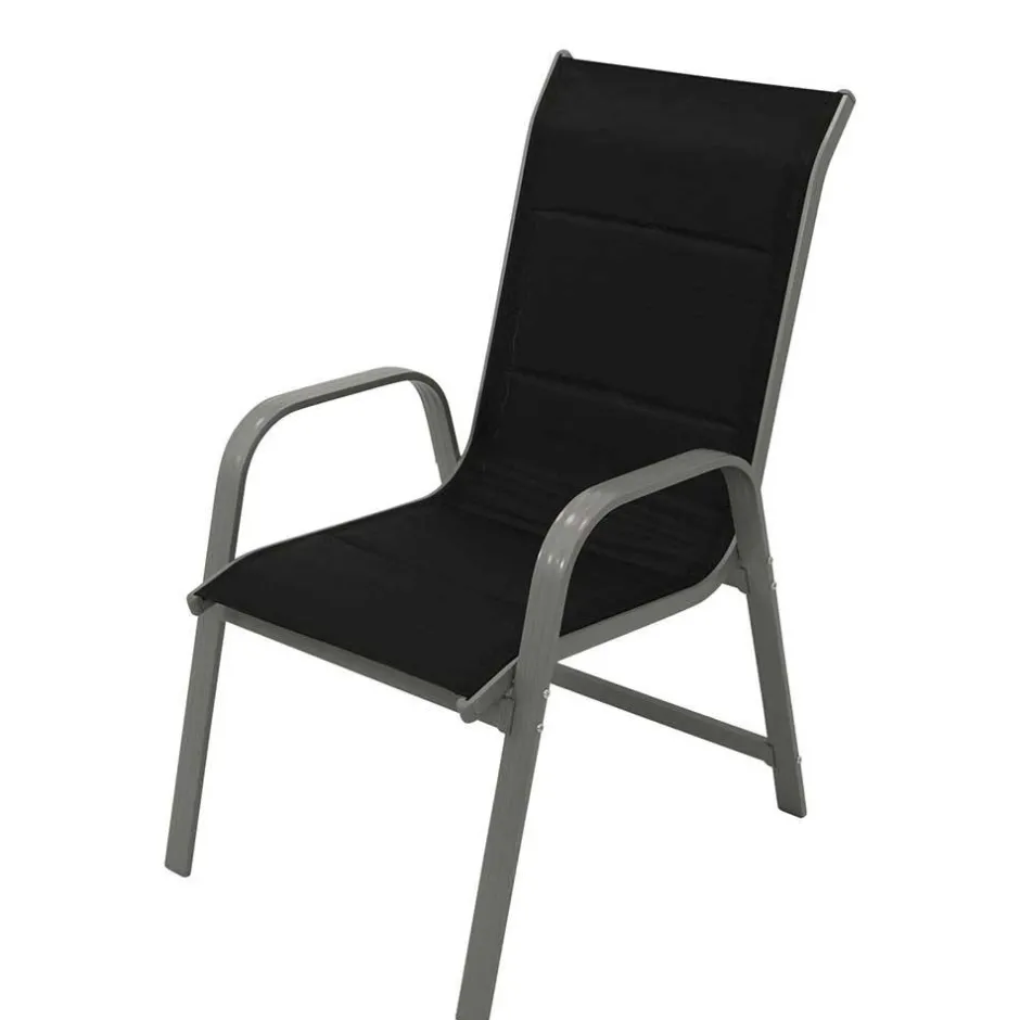 Gartenmöbel*Pharao24 Garten Stapelstühle Luenas