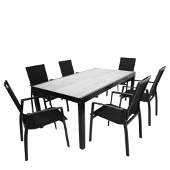 Pharao24 Gartenessgruppe Delamaro> Gartenmöbel|Sitzgruppen