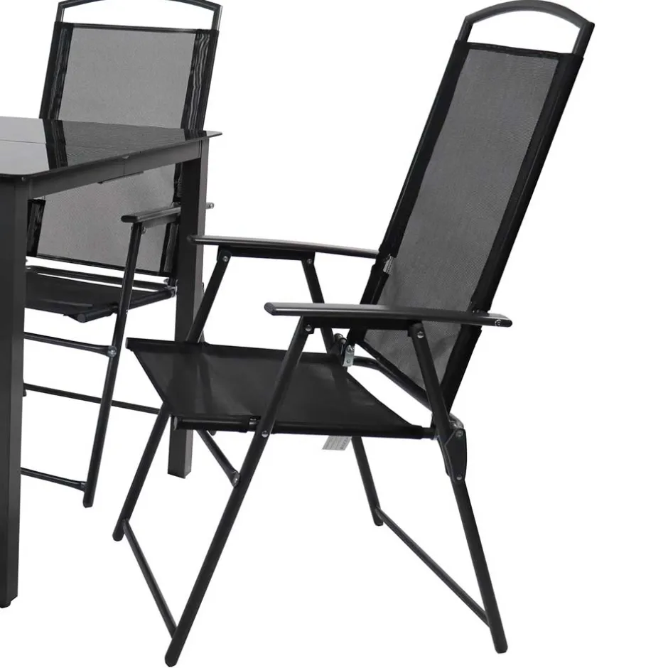 Gartenmöbel*Pharao24 Gartenessgruppe Zenus