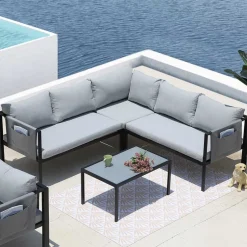 Pharao24 Gartenmöbel Lounge Gruppe Sosuke><noscript><img width=