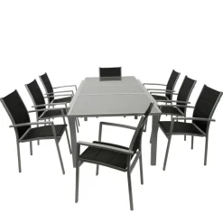 Gartenmöbel*Pharao24 Gartenmöbel Set Klaro