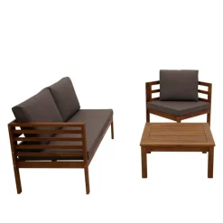 Gartenmöbel|Sitzgruppen*Pharao24 Gartensitzgruppe Linosius