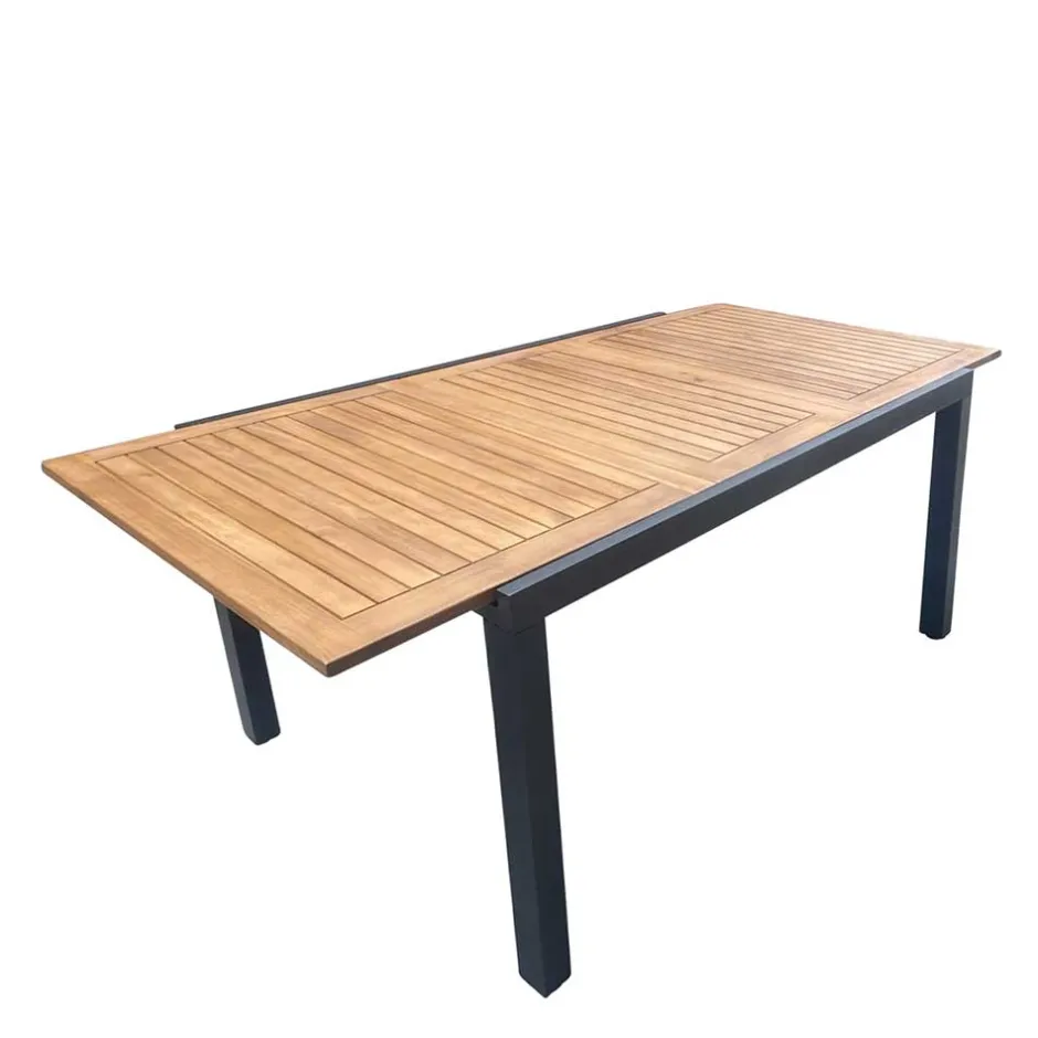 Massivholztische|Gartenmöbel*Pharao24 Gartentisch verlängerbar Duckey