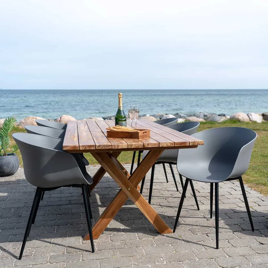 Pharao24 Gartentischgruppe Kospas> Gartenmöbel|Sitzgruppen