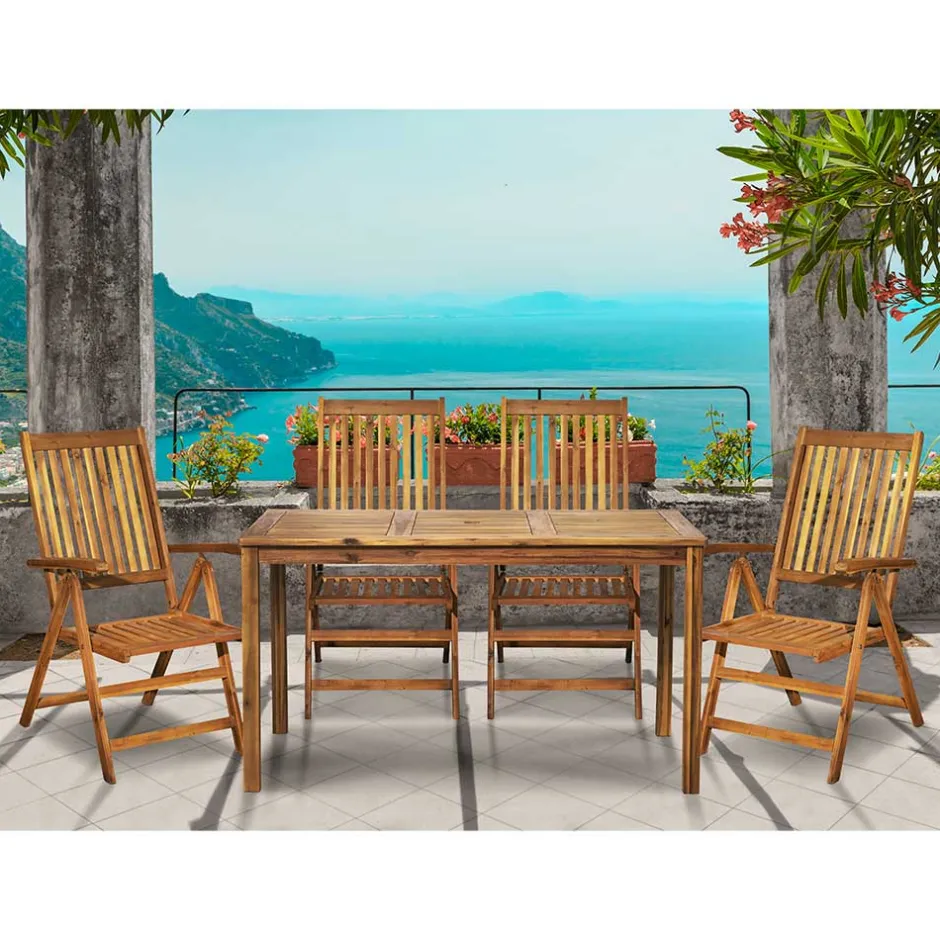 Gartenmöbel|Sitzgruppen*Pharao24 Gartentischgruppe Pierega