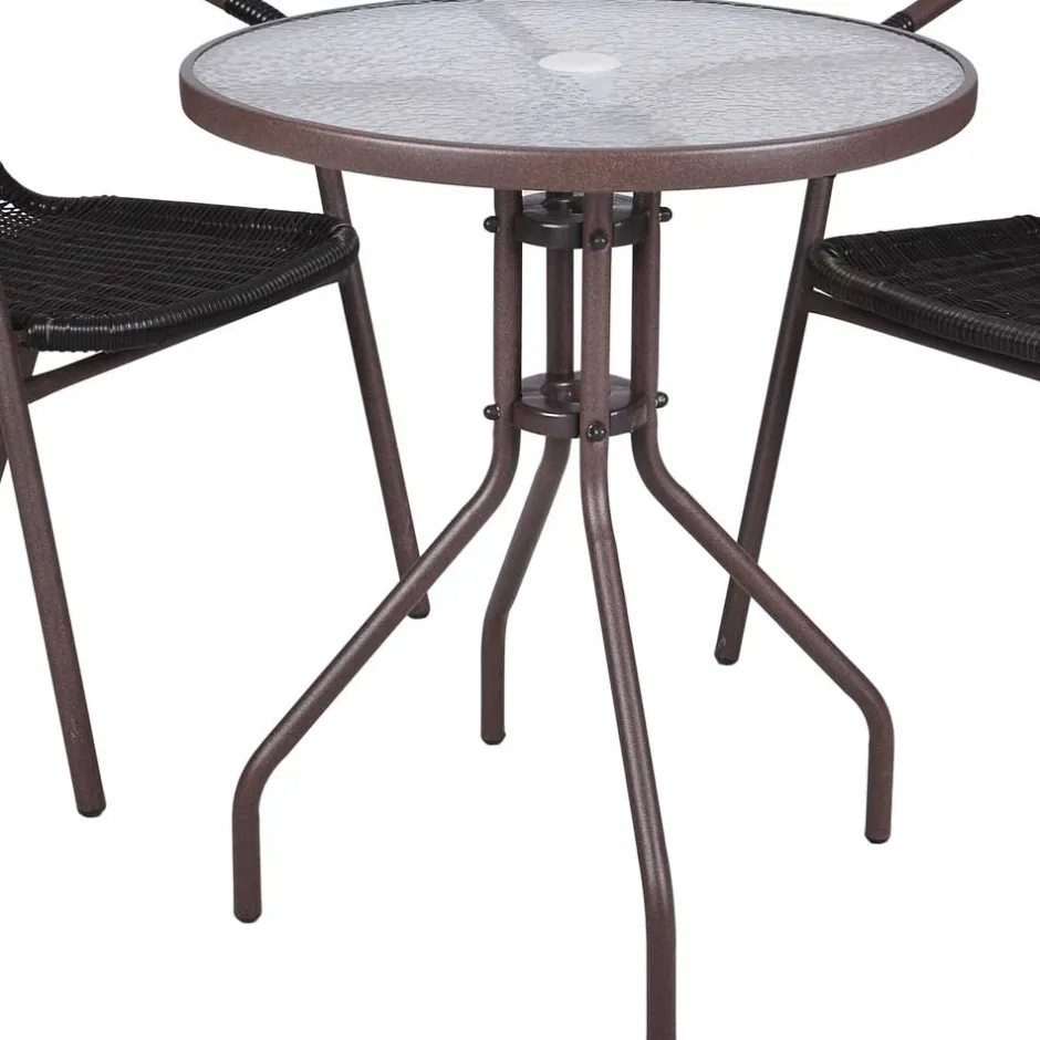 Pharao24 Gartentischgruppe Pizaras> Gartenmöbel|Sitzgruppen