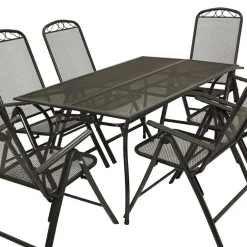 Gartenmöbel|Sitzgruppen*Pharao24 Gartentischgruppe Valentino