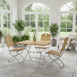 Gartenmöbel|Sitzgruppen*Pharao24 Gartentischgruppe Zalona