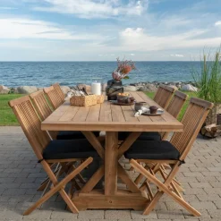 Gartenmöbel|Sitzgruppen*Pharao24 Gartentischgruppe Zara