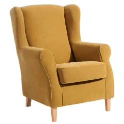 Pharao24 Gelber Ohrenbackensessel Cizio><noscript><img width=