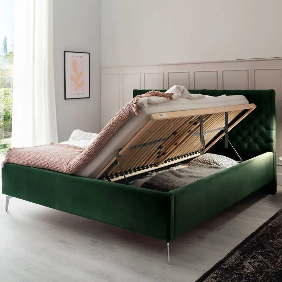 Komfortbetten|Doppelbetten*Pharao24 Gepolstertes Bett Colora