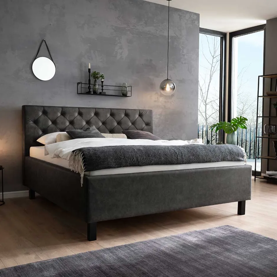 Schubkastenbetten*Pharao24 Gepolstertes Bett Donostia