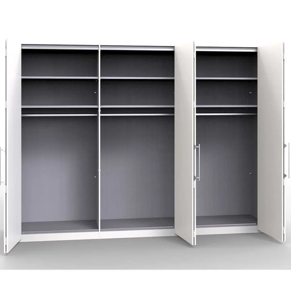 Kleiderschränke|Schlafzimmerschränke*Pharao24 Geräumiger Falttürenschrank Grinzia