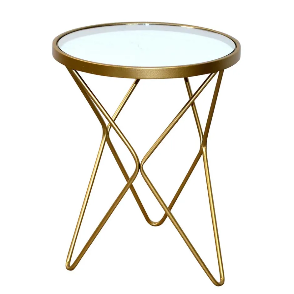 Glastische*Pharao24 Glas Beistelltisch Conforma