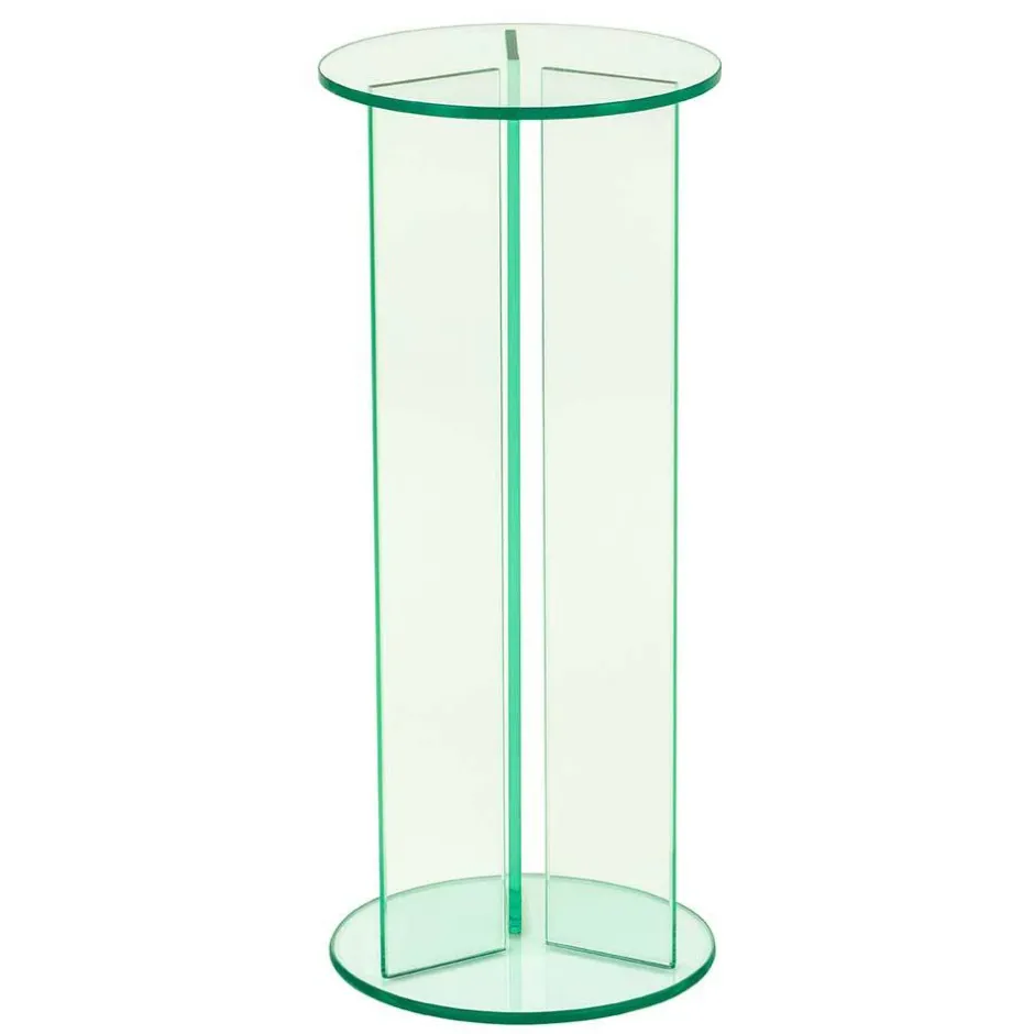 Pharao24 Glas Blumenständer Chaplin> Beistelltische|Telefontische