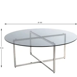 Glastische*Pharao24 Glas Tisch Salva