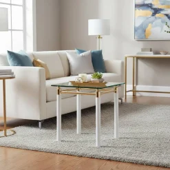 Pharao24 Glasbeistelltisch Royal> Glastische