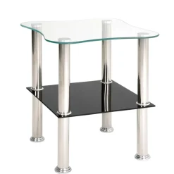 Glastische*Pharao24 Glasbeistelltisch Sandro